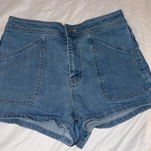 70s insp high waisted shorts